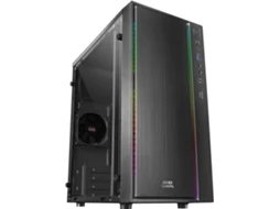 Caixa PC MARS GAMING MCM (Mini ATX Tower - Preto)