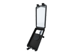 Business suporte para Celular Moto/bicicleta À Prova D'água com Reconhecimento Facial/digital Ajuste 360° para Celulares Até 7 Polegadas