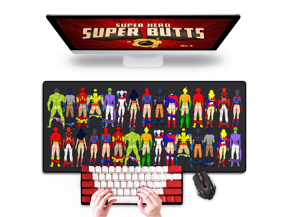 Mouse Pad Desktop LAXISCREED Impermeável Multifuncional