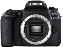 Máquina Fotográfica Reflex CANON EOS 77D (APS-C)
