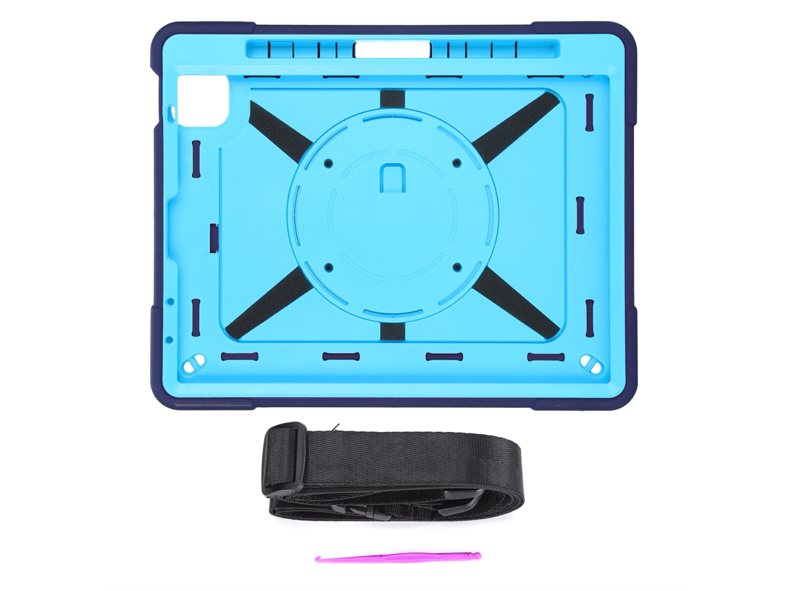 Aetheria capa Protetora com Alça Ombro e Suporte para Ipad Air4 10.9 Polegadas Azul Escuro