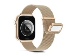 Pulseira De Substituição Panoona Para Apple Watch Séries 11/se3/10/9/8/7/6/5/4 (42/44/45/49mm) Rosa Ouro
