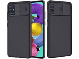 Capa Samsung Galaxy A71 HONGWE. Preto