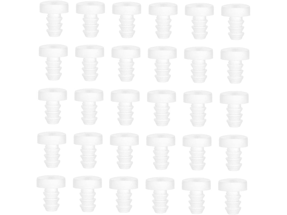 Conjunto De 50 Amortecedores Borracha Para Portas Armários, Fácil Instalação, Design Antiderrapante Para Móveis, Pisos E