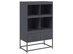 Highboard, Highboards Vidaxl Antracite Aço (n/a)
