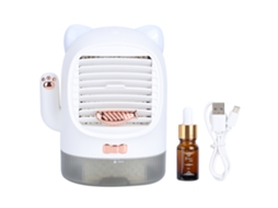 Ventilador de Mesa Portátil com Uv para Resfriamento