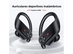 Fones De Ouvido Sem Fio Bluetooth V5.3, À Prova D'água, Com Microfone Com Cancelamento De Ruído E Bateria Com Duração De Até 80 Horas.