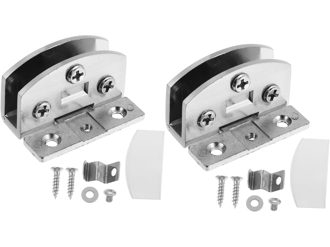 Dobradiças Para Portas De Vidro Em Liga Zinco Resistente À Ferrugem,