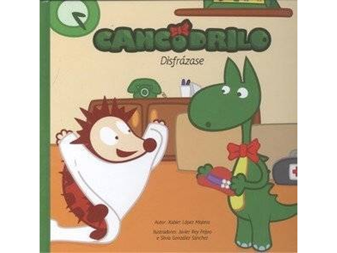 Livro Cancodrilo Disfrázase de Xabier López