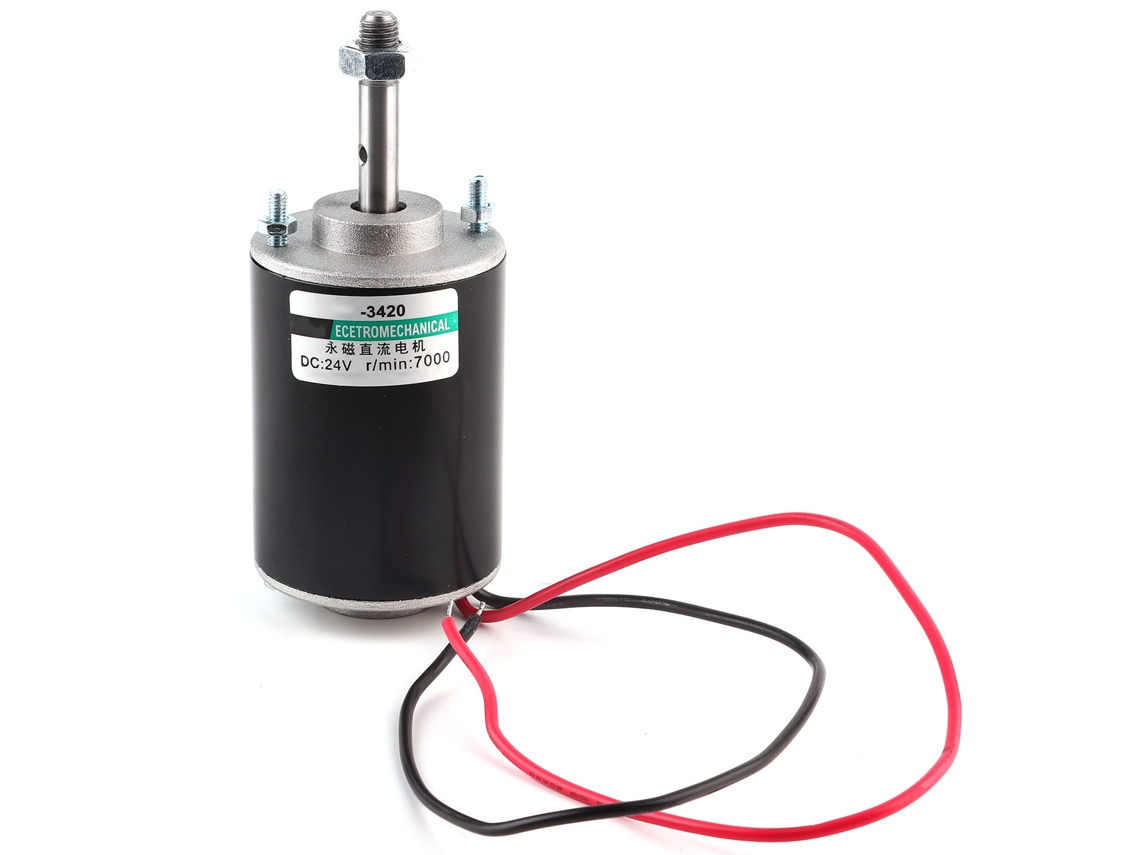 Motor De Cc De Ímã Permanente De Alta Velocidade 12/24v 30w Para Gerador Diy 24v 7000 Rpm