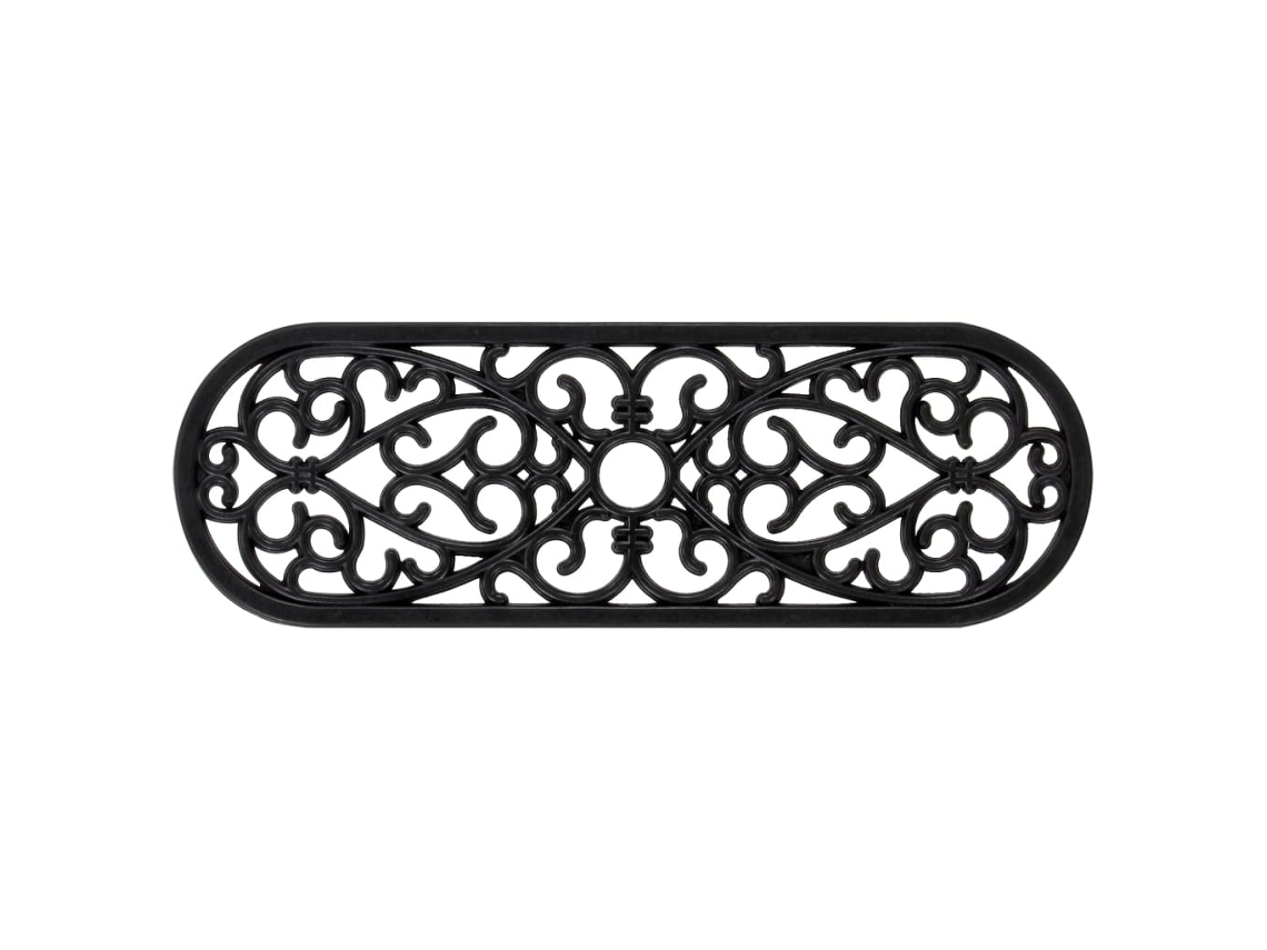 Tapetes para Degraus de Escada 10 Pcs 25x75 Cm Borracha MAISON EXCLUSIVE