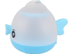 Candeeiro de Mesa WJS Luz Noturna Peixe (Azul)