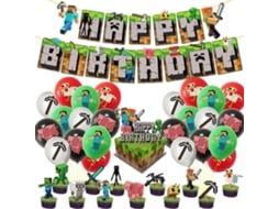 Balões De Decoração Para Festa Com Tema De Mineiro Com 38 Peças, Decoração De Aniversário