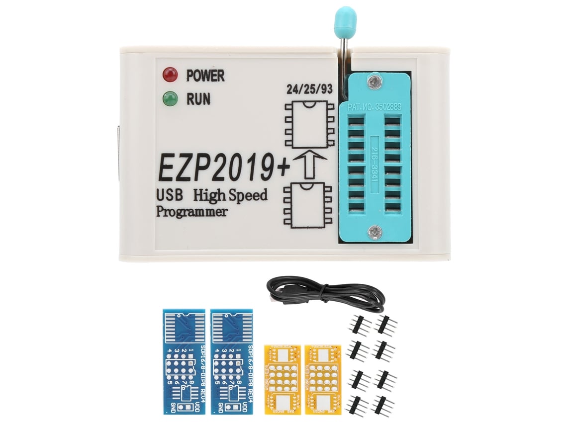 Programador Usb Spi Ezp2019 Básico de Alta Velocidade Suporta Eeprom Flash Bios 24 25 93