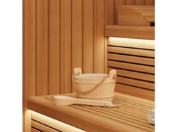 Vidaxl Balde De Sauna 2 Unid. Castanho