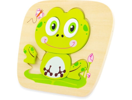 Jogo Educativo ULYSSE Madeira - Preto - 22 x 19.8 x 1.8 cm)