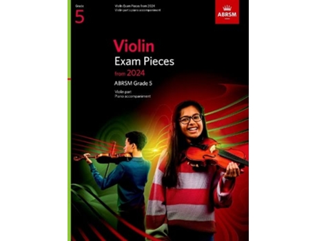 Livro Violin Exam Pieces from 2024, ABRSM Grade 5, Violin Part Piano Accompaniment de Unknown e Unknown (Inglês)