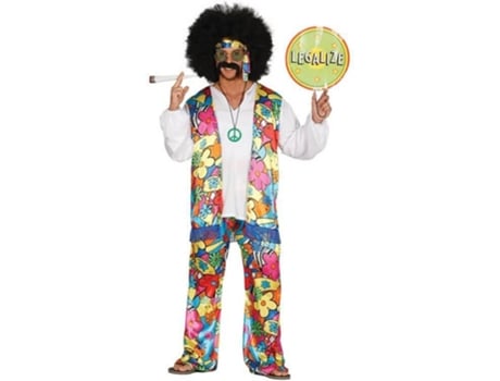 Fato de Homem  Hippie Floreado (Tam: M)