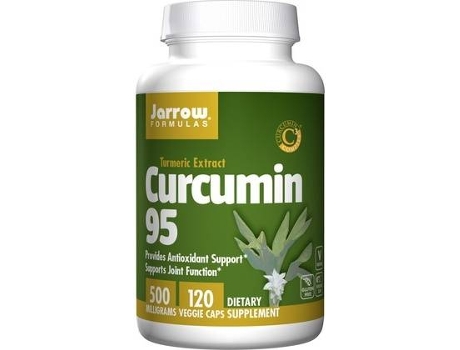 Suplemento Alimentar JARROW FORMULAS Curcumina (120 cápsulas vegetais)