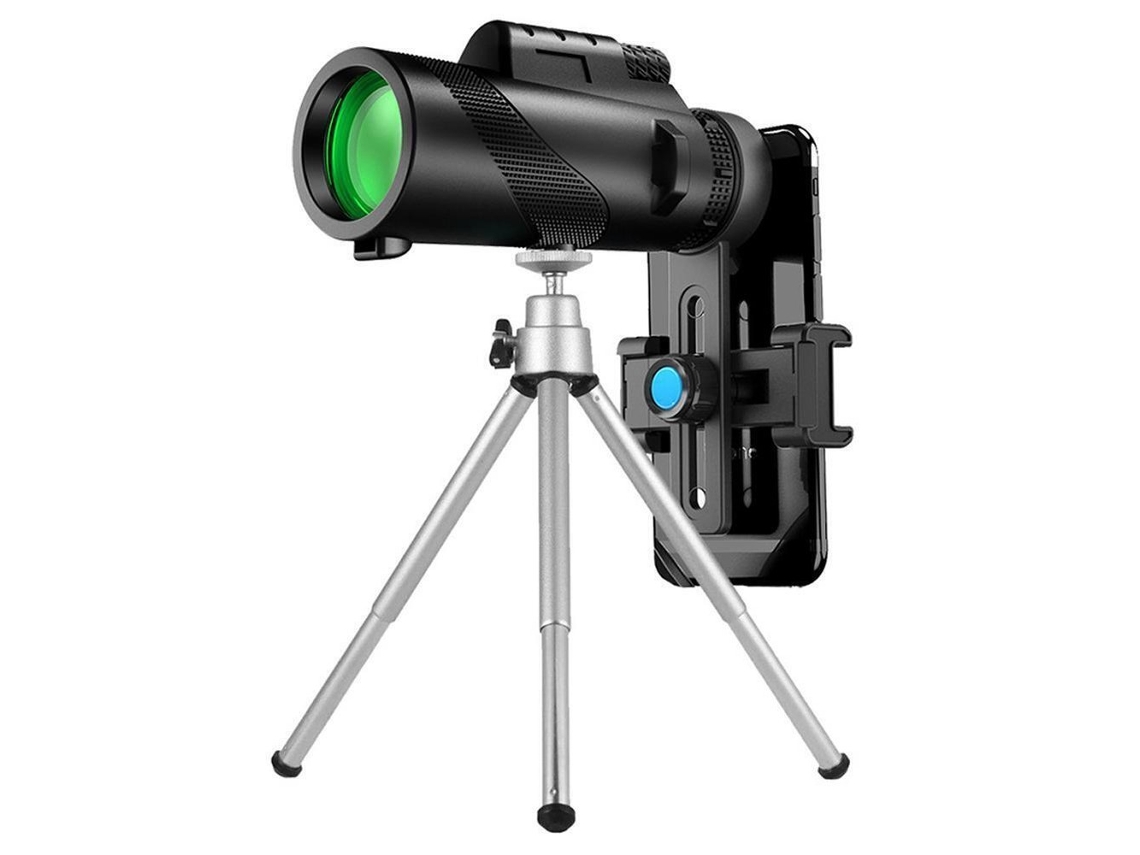Telescópio Monocular Hd 80x100 Prisma Bak4 Lente Zoom Portátil Para Caminhadas (rosa)