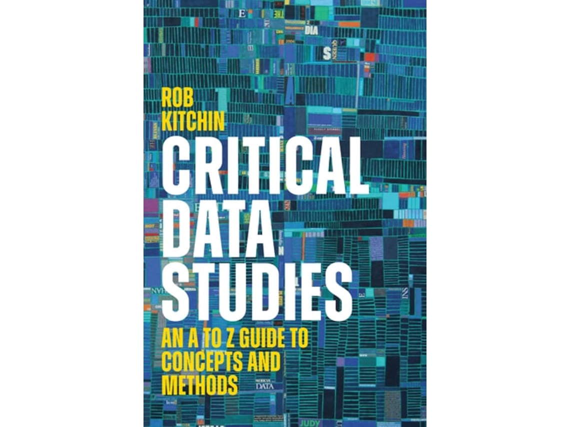 Livro Critical Data Studies de Rob Kitchin (Inglês - Capa Dura)