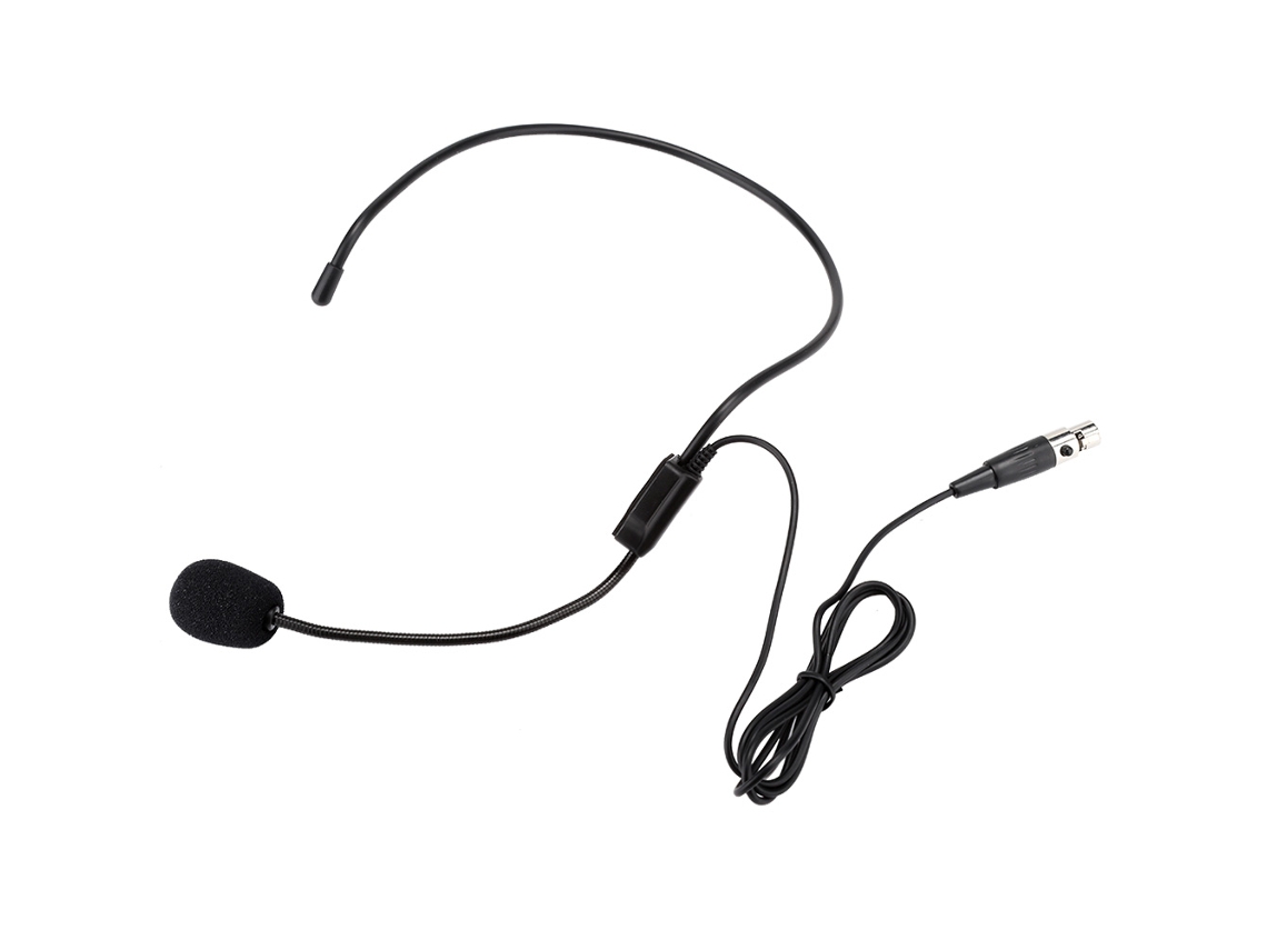 Microfone Mali Headset Sem Fio Profissional com Plug Mini Xlr