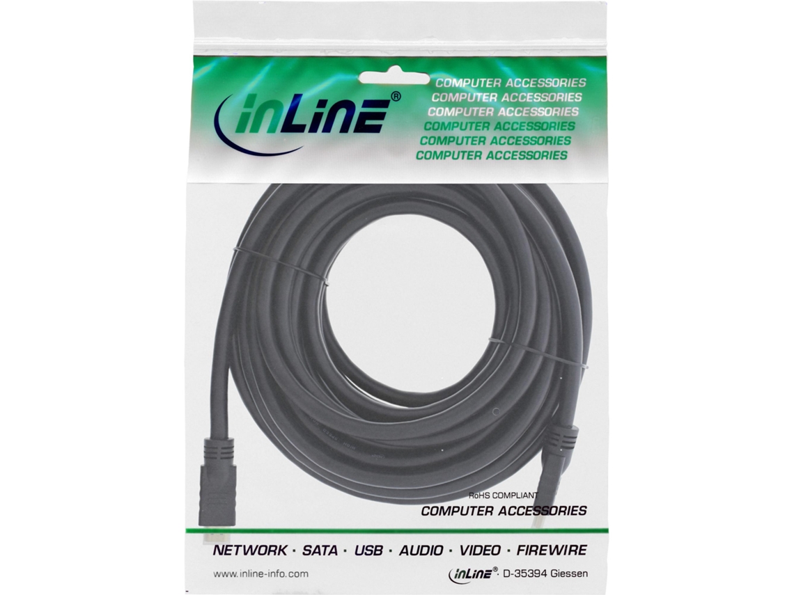Inline 17510Q Cabo Hdmi 10 M Hdmi Type a Standard Preto