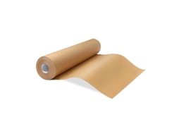 Papel Manteiga Não Branqueado Em Rolo - 38 Cm X 64 M Com Cortador Antiaderente Para Cozinha E Grelha