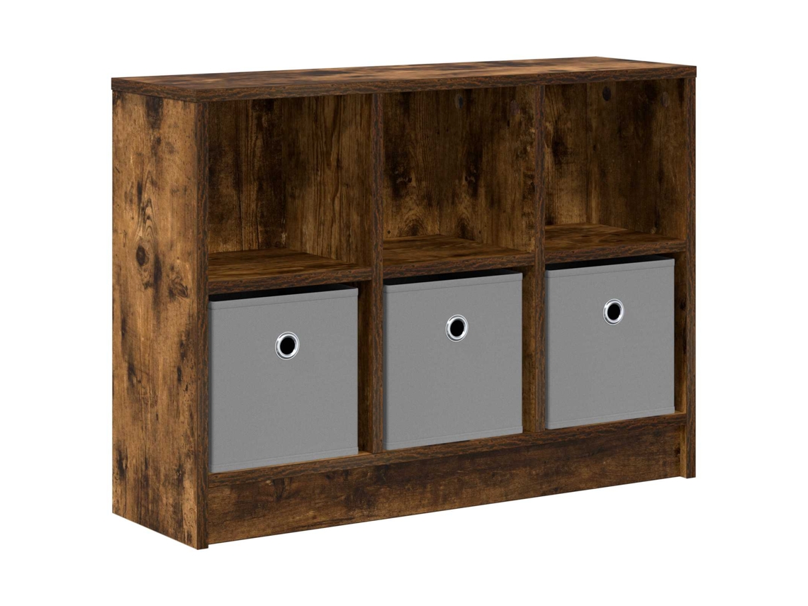 Buffet com gaveta MAISON EXCLUSIVE 73,5x22,5x53,5 cm de Carvalho defumado