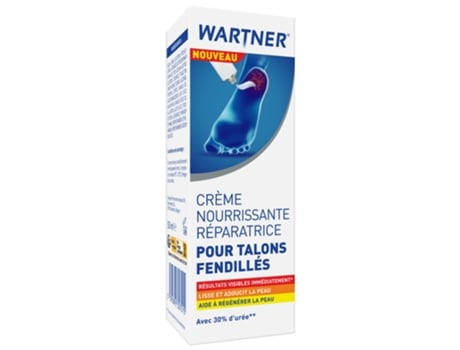 Wartner Creme nutritivo reparador de calcanhar rachado 50 ml CRYOPHARMA