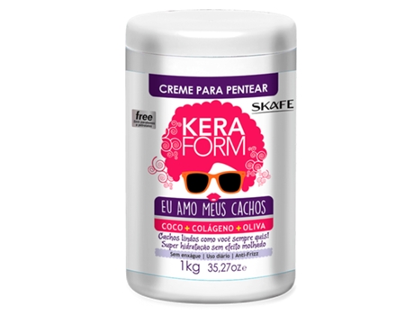 Creme para Pentear KERAFORM Eu Amo os Meus Caracóis 1Kg