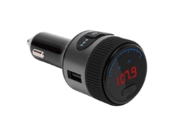 Aetheria carregador Mp3 Bluetooth para Carro com Transmissor Fm, Carregamento Rápido Qc 18w e Dual Usb