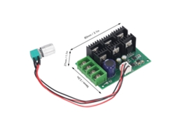 Laxiscreed Controlador Pwm De Velocidade 20a Para Motores De Alta Potência