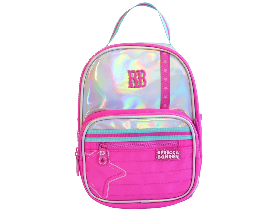 Lancheira Rosa Holo Rebecca Bonbon