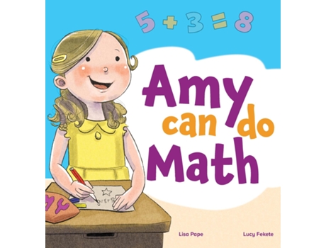 Livro Amy Can Do Math de Lisa Pape (Inglês)