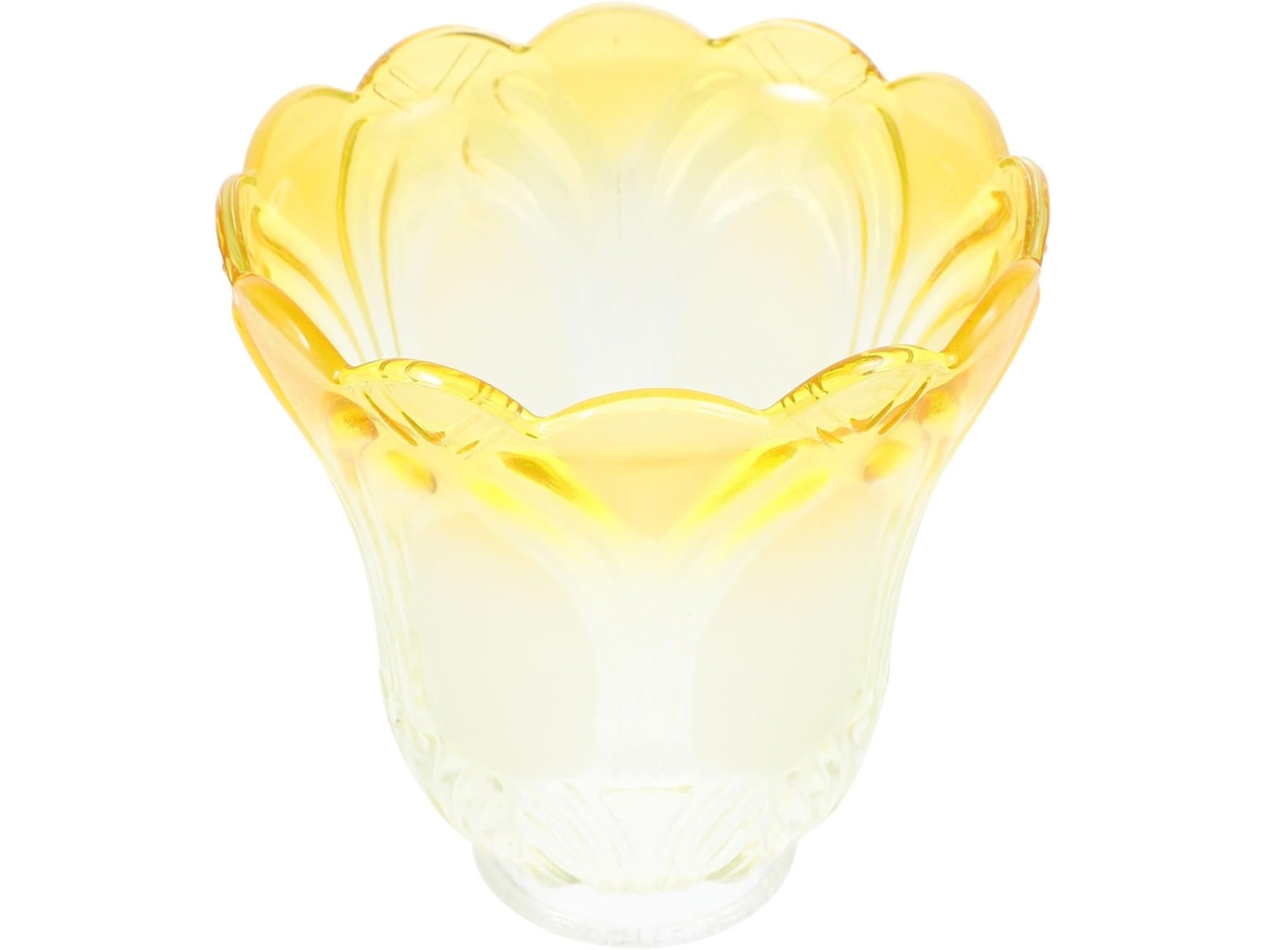 Luminária Pendente de Vidro com Design Moderno, Compatível com Lâmpadas, Iluminação Suave para Sala de Estar e Teto. SFUSHOS
