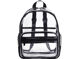 Mochila Transparente Clear Beach Backpack Pvc Para Escola Eventos Esportivos E Trabalho