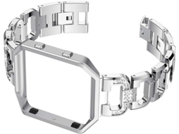 Pulseira De Substituição Para Smartwatch Com Strass Em Formato D E
