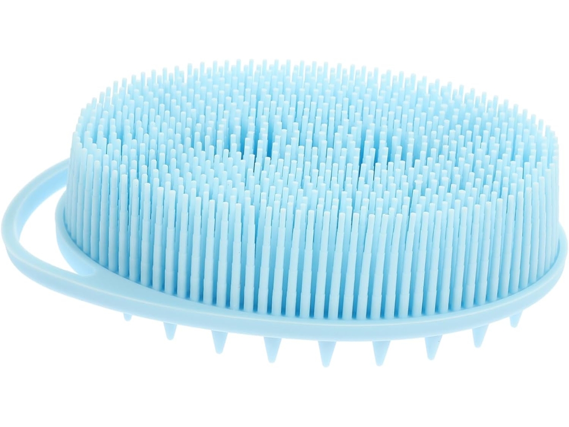 Escova De Banho Gatuida Para Meninos E Meninas, Silicone Macio Para Esfoliação E Higiene, Escova Dupla Face Com Gancho