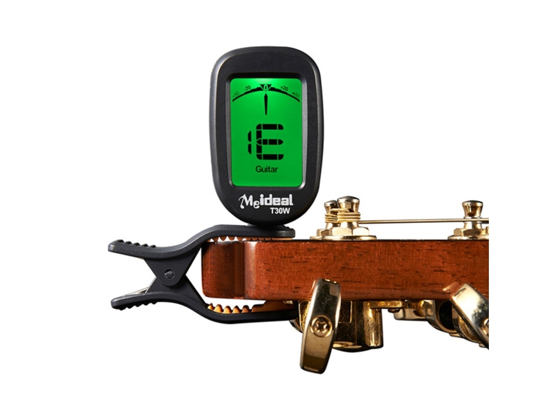 Afinador de Guitarra / Afinador Cromático Digital para Guitarra / Cli AQUAFORGE
