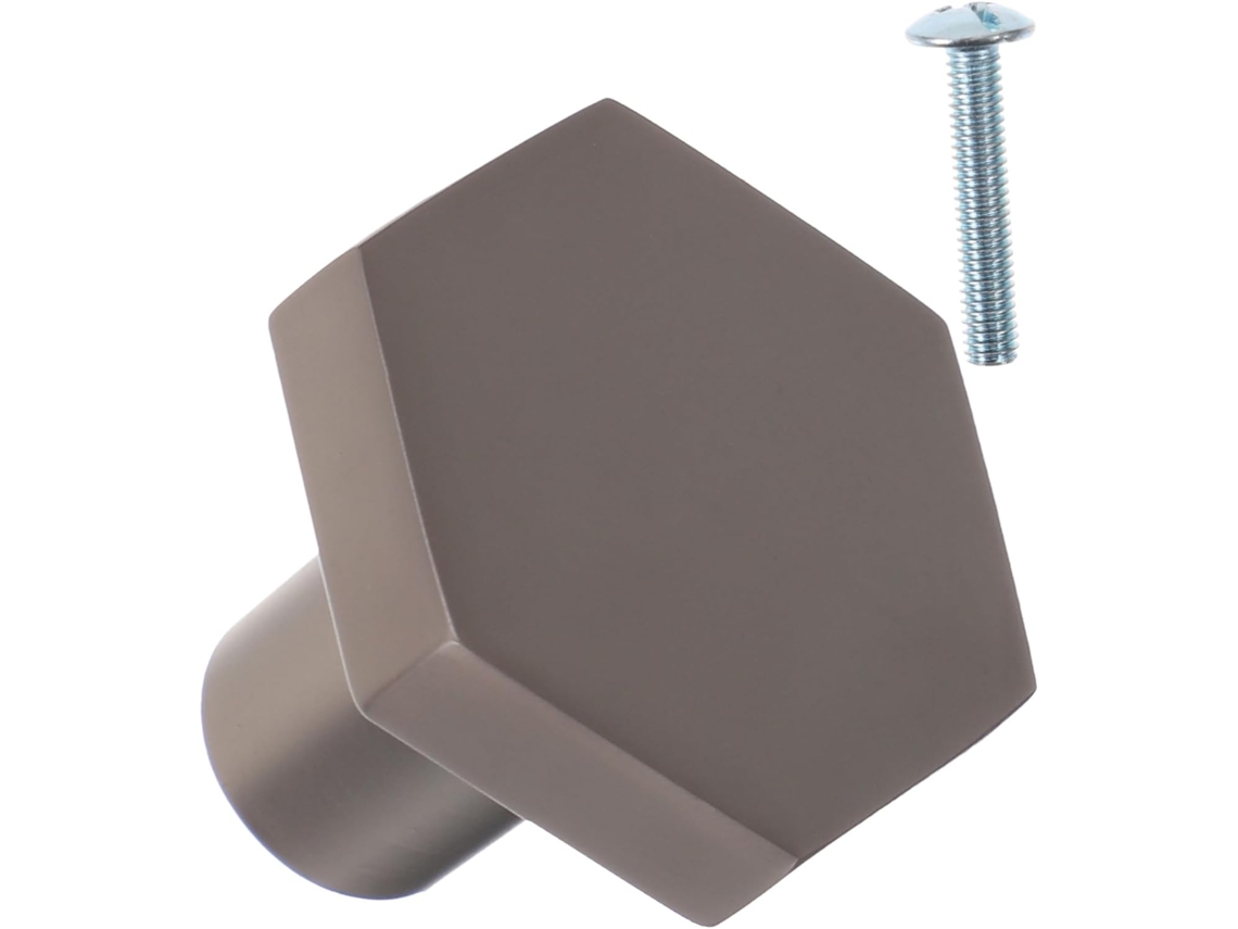 Puxador De Porta Armário Gadpiparty, Resistente, Em Metal, Com Formato Hexagonal, Ideal Para Guarda Roupas E Cômodas