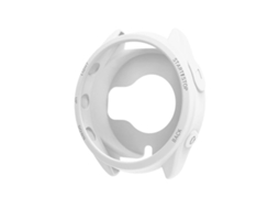 Capa Protetora Para Smartwatch Garmin Forerunner 965, Com Proteção Antirriscos.em Silicone Leve E Resistente A Impactos Branco Hexinyigjly
