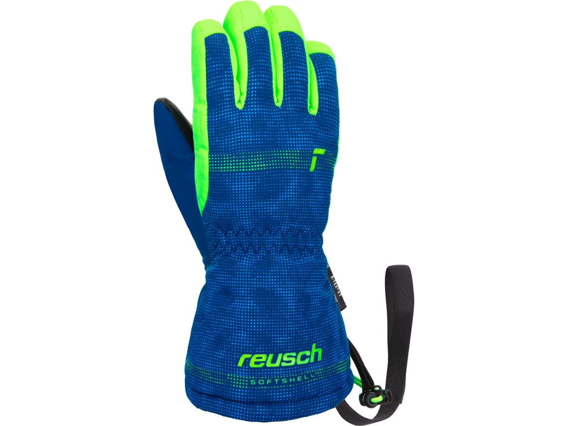 Luvas para Ski de Criança Unissexo REUSCH (4/5 Anos - Verde)