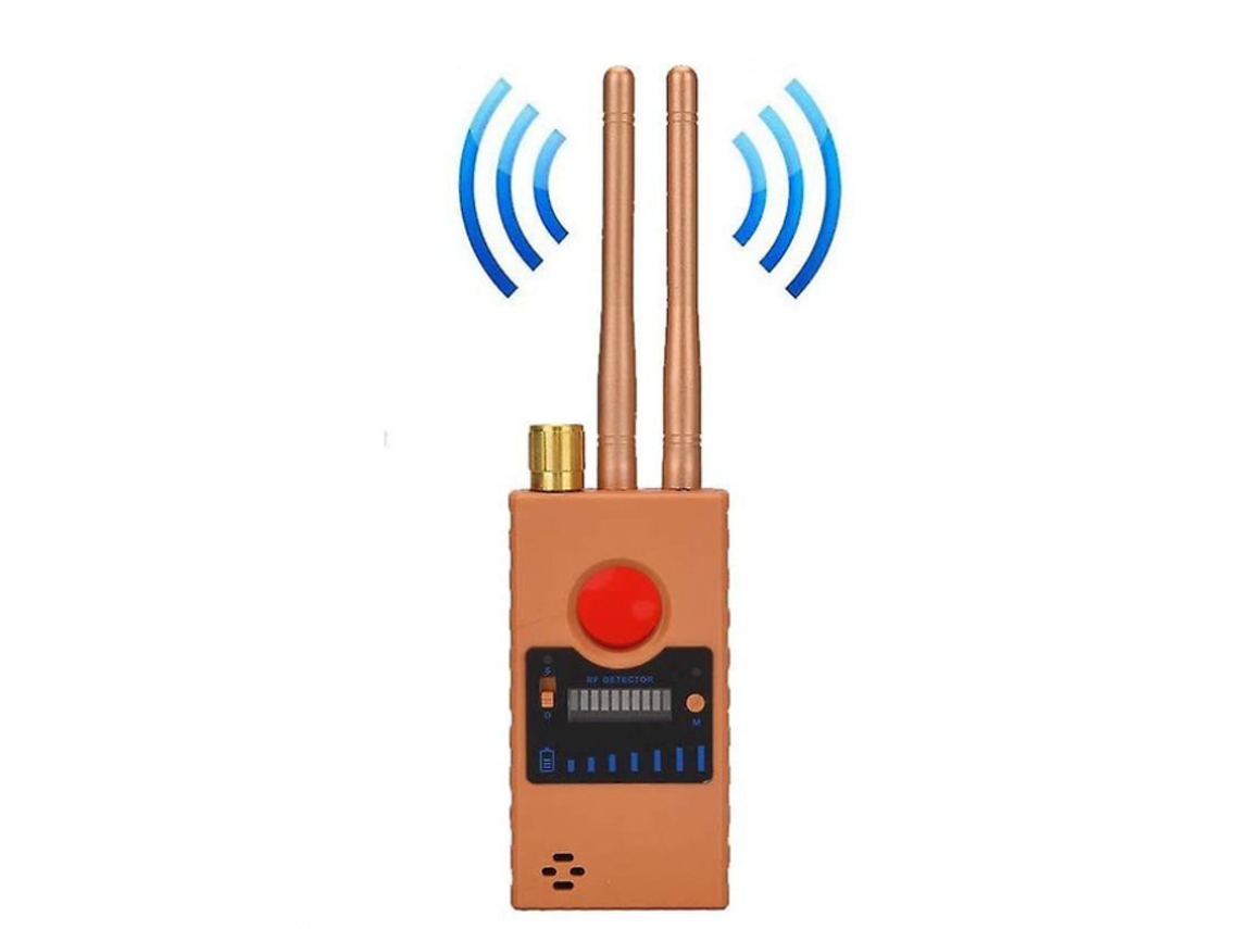 Detector De Sinal De Rf, Sinal Detector De Bug Sem Fio Para Detectar Câmeras Espiãs, Dispositivos de Escuta, Rastreador Gps Preto Yizhood