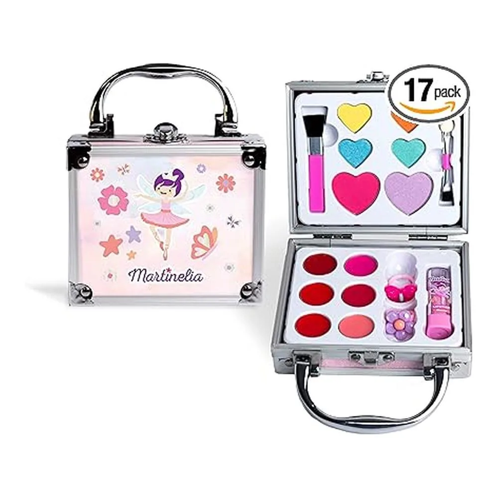Mini Maleta de Maquiagem Infantil Fairy Martinelia 12108 Aquarius Aquariusp25