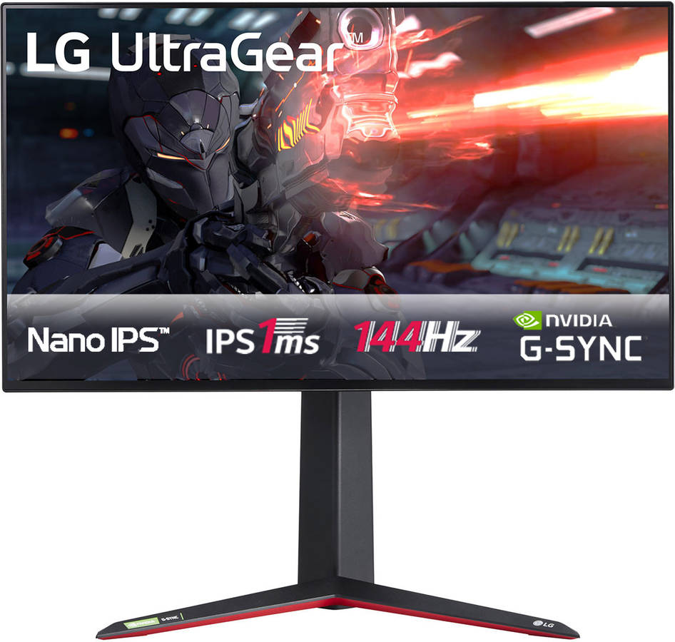 Monitor Gaming LG 27GN950-B (27'' - 1 ms - 144 Hz - Nano IPS - 4K