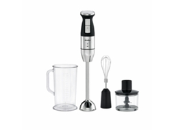 Varinha Mágica 3 Em 1 Com Copo E Batedor 500w Andowl Q-lb0639 Prateado