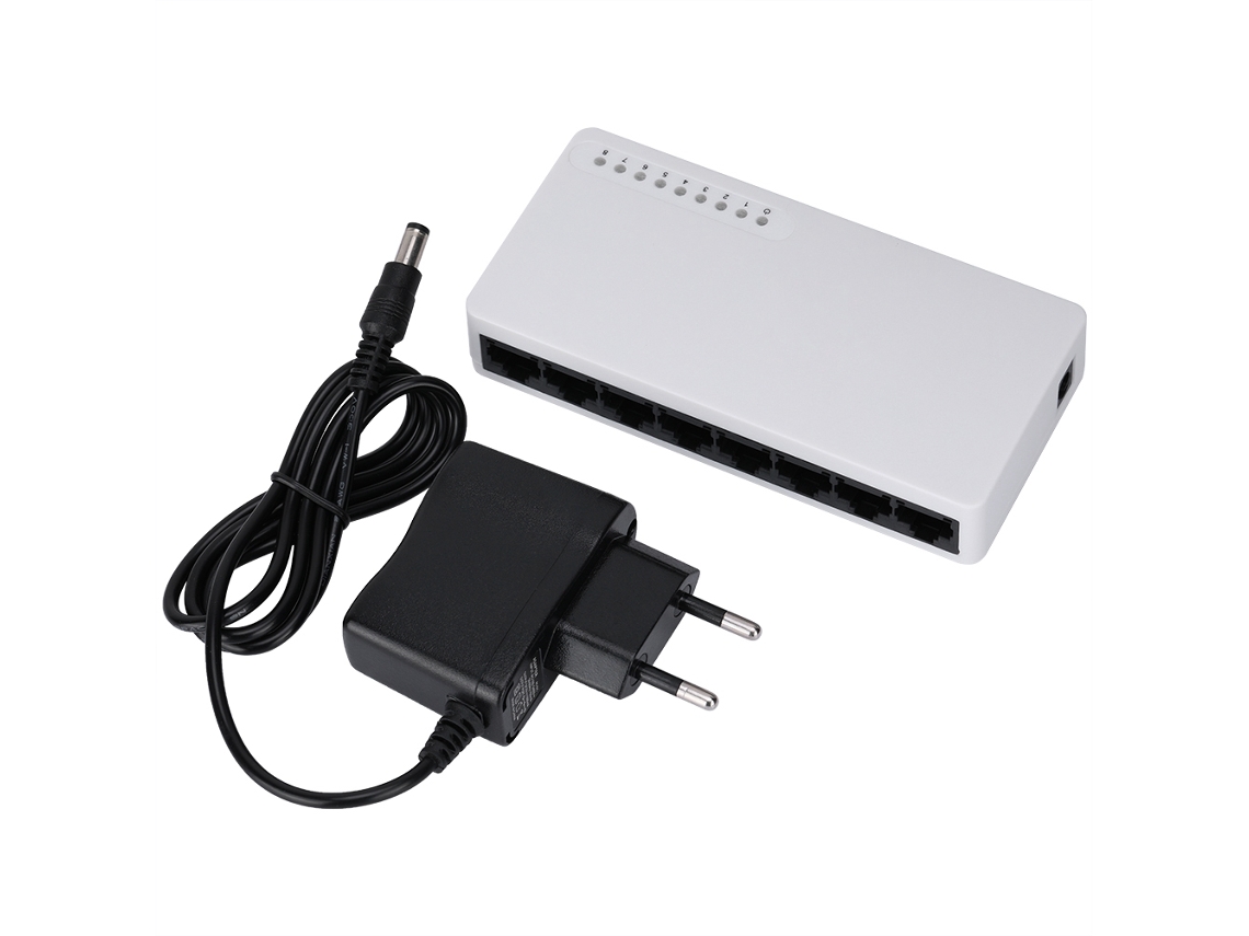 Switch Ethernet Inteligente (8 Portas, 10 100 Mbps)