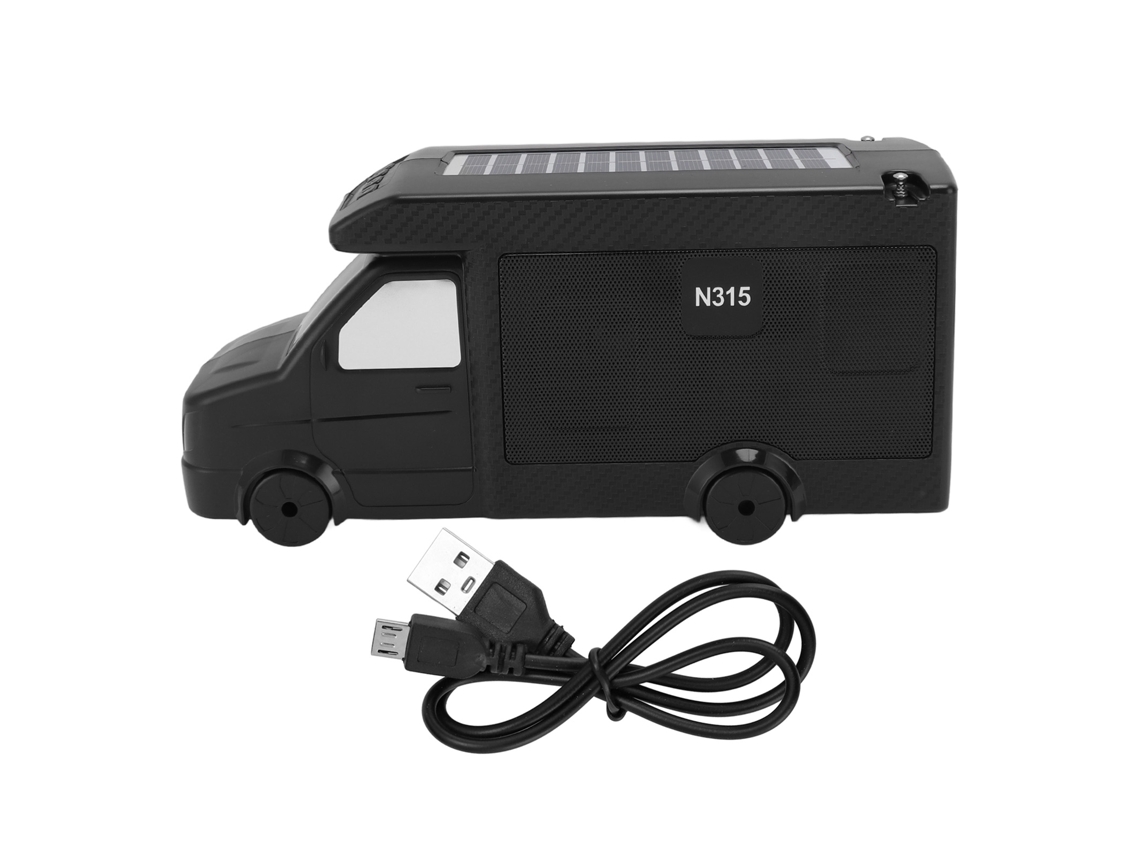 Altifalante Solar Bluetooth Sem Fio em Forma de Carro LAXISCREED