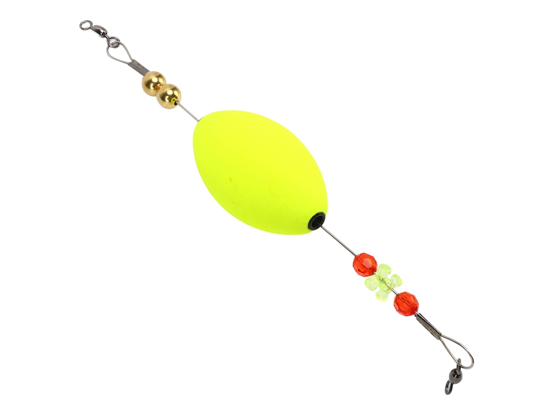 Flutuador de Cortiça Vermelho para Pesca Profunda